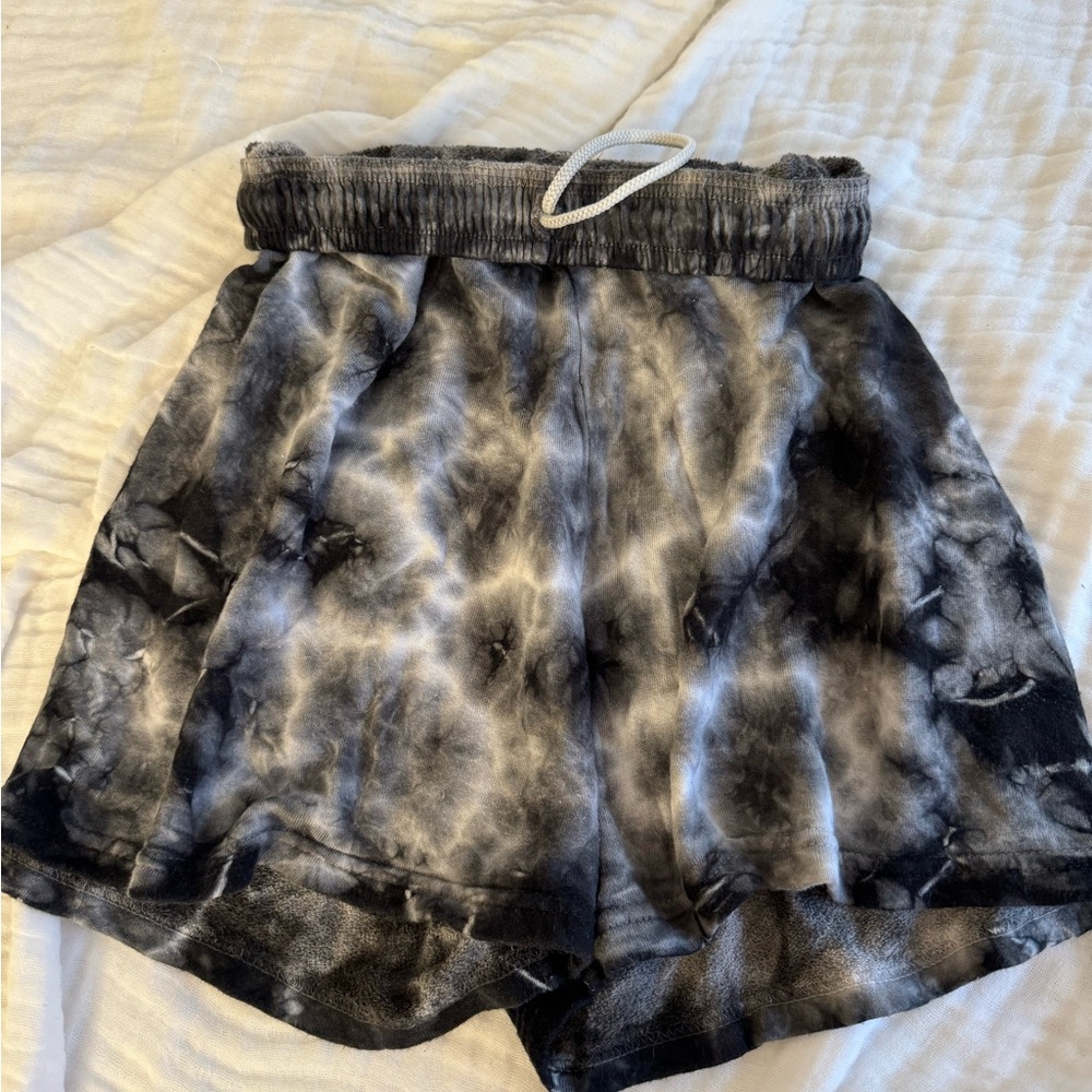 tie dye shorts